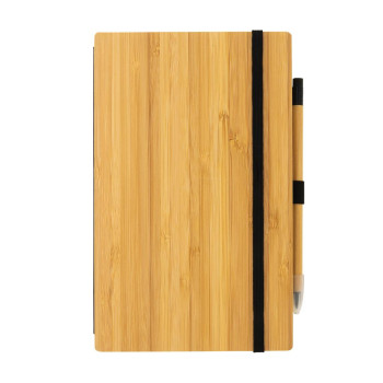 Bamboo Notebook And Infinity Pencil Set