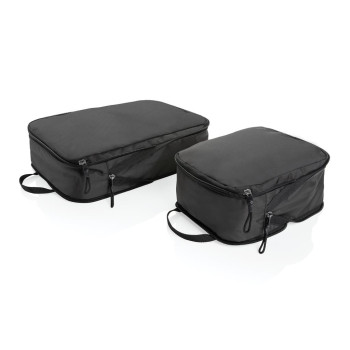 Swiss Peak Ridge Aware Rpet Compression Travel Cubes 2pc