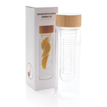 Infuser Bottle With Bamboo Lid 640ml