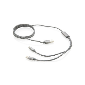 3-In-1 Braided Cable