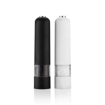 Electric Pepper And Salt Mill Set