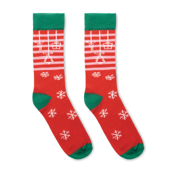 Pair Of Christmas Socks M