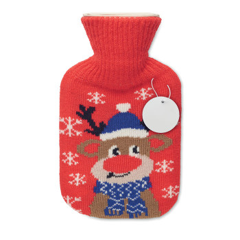 Hot water Bottle With Christmas Pattern 250ml