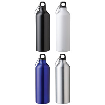 Recycled Aluminium Single Walled Bottle 750ml