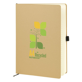 Broadstairs A4 Recycled Kraft Paper Notebook