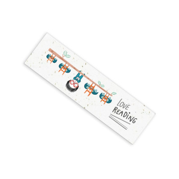 Seeded Paper Small Bookmarks (1PP)