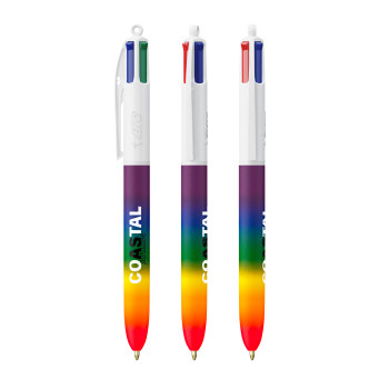 BIC 4 Colours Rainbow Decor Screen Printing