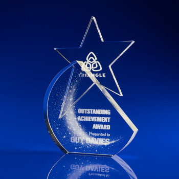 Star Shine Crystal Award