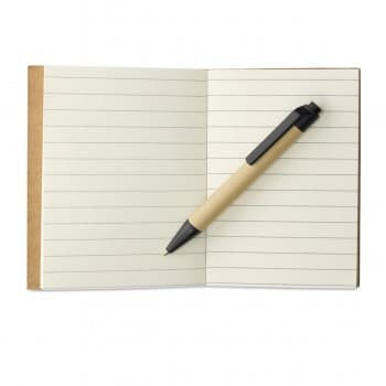 Recycled Notebook With Pen