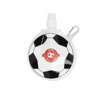 Football shape foldable bottle