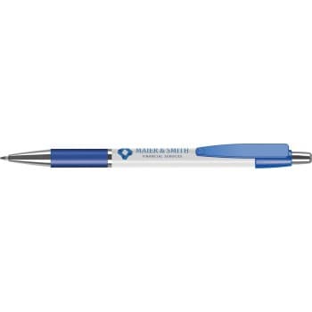 System 011 Ballpen (Full Colour Wrap) with Logo Clip