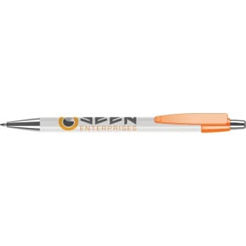 System 031 Ballpen (Line Colour Print) with Logo Clip