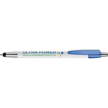 System 081 Ballpen (Full Colour Wrap) with Logo Clip