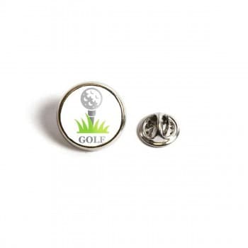 Round Metal Pin Badge