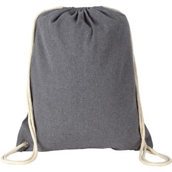 Newchurch Eco Recycled Cotton 6.5oz Drawstring Rucksack