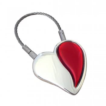 Red Heart Keyring