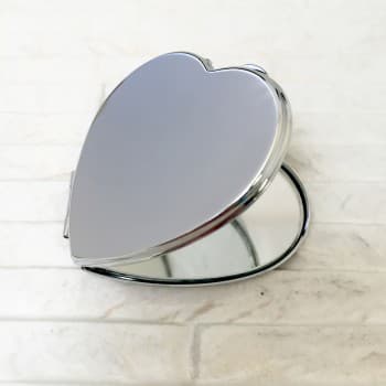 Classic Heart Compact Mirror