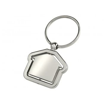 Spinning House Keyring