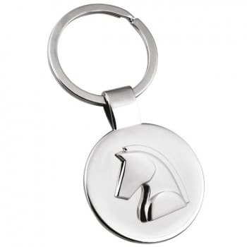 Horses Head Keyring - Circle