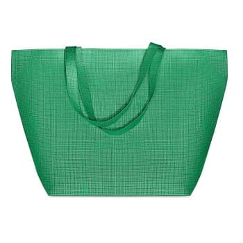 2 tone non woven shopping bag