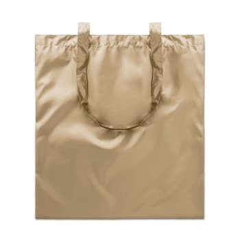 Shopping bag shiny coating