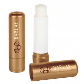 Lip Balm Stick Metallic Copper Polished Container & Cap 4.6g