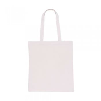 Natural 5oz Long Taped Handled Cotton Shopper