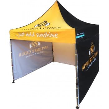 3m x 3m Gazebo Including x3 Side Walls