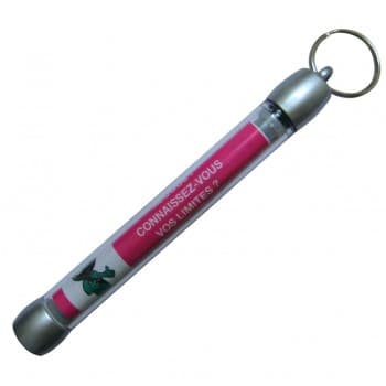 Plastic Banner Keyrings