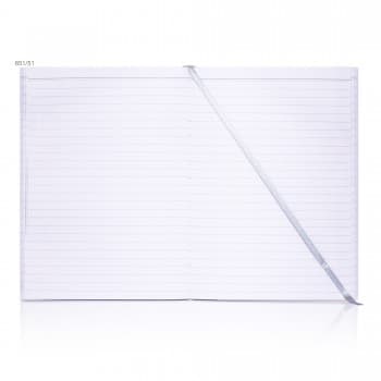 A5 Notebook Ruled White Book Block Only