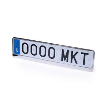 Custom Printed License Plate Frame Hescol