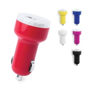 Custom Printed USB Car Charger Denom